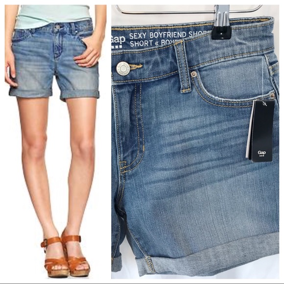 gap sexy boyfriend shorts